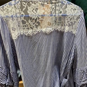 Wrap around tie shirt